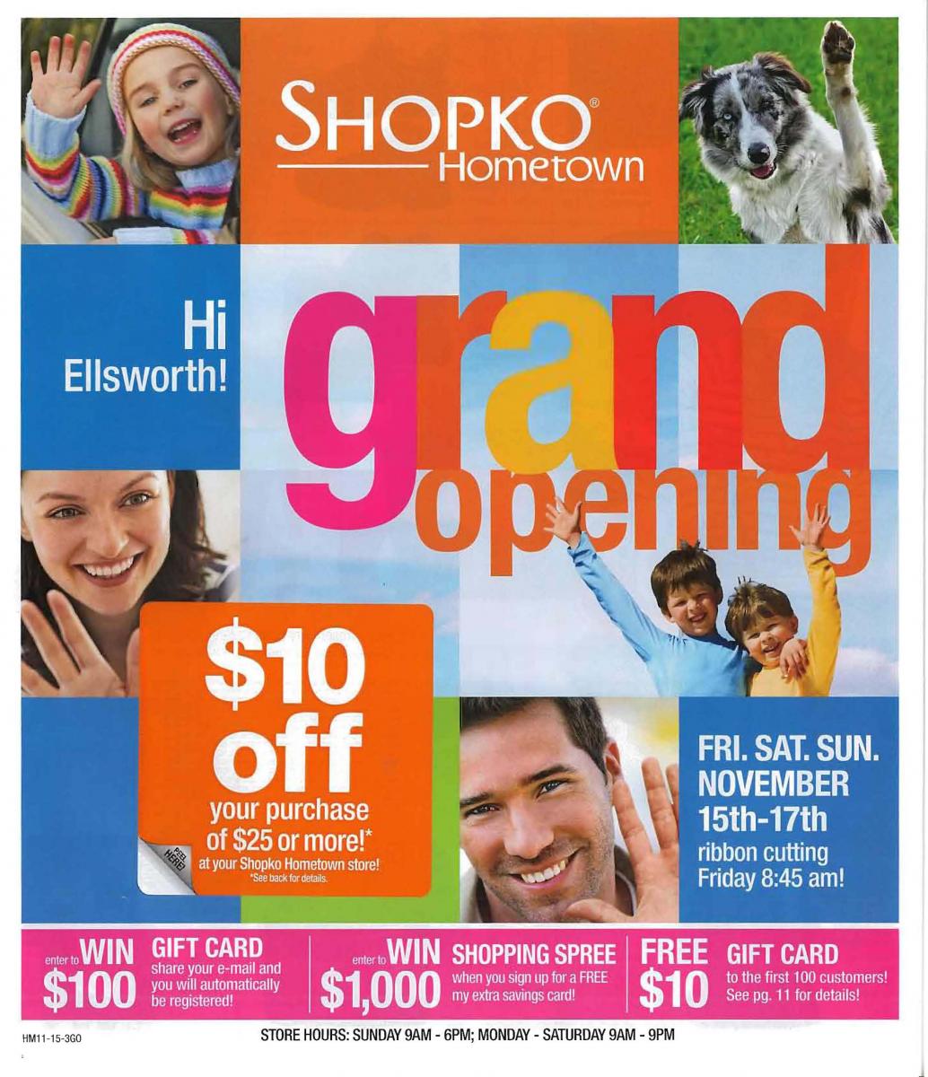 Image of NewsNotes Repositionable Label on Shopko Insert